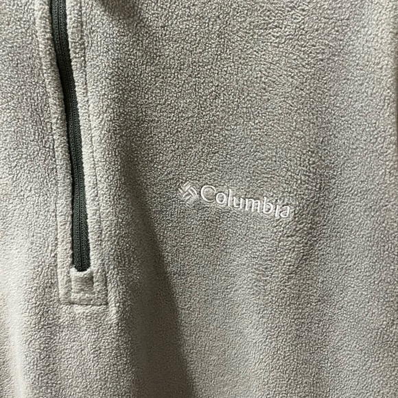 COLUMBIA Gray Classic fleece size M - Picture 5 of 9